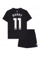 Everton Thierno Barry #11 Replika Tredje Kläder Barn 2025-26 Kortärmad (+ byxor)